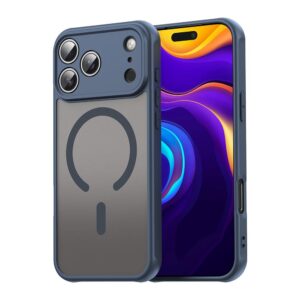 Θήκη κινητού Techsuit HaloFrost II MagSafe for iPhone 17 Pro Navy Blue