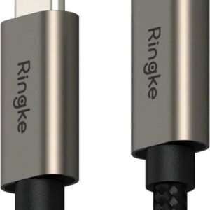 Ringke Fast Charging Basic USB-C to USB-C Cable 20V/3A, 60W PD 3.0, PPS 480Mbps 0.5M Black