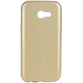 Θήκη κινητού Forcell Shining  Samsung Galaxy A3 2017 gold