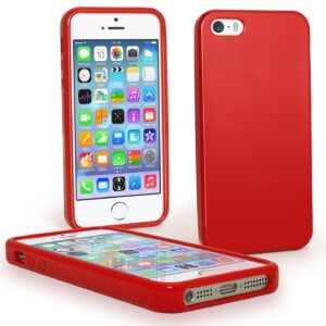 Θήκη κινητού Jelly  Flash Mat For iPhone 5 red