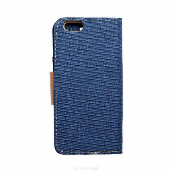 Θήκη κινητού Forcell Canvas Book For Apple iPhone 6/6S blue - Image 3