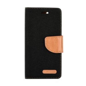 Θήκη κινητού Forcell Canvas Book  For Apple iPhone 6/6S black