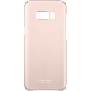 Θήκη κινητού Samsung Original Clear Cover for Samsung Galaxy S8 Plus G955 EF-QG955CPE Pink