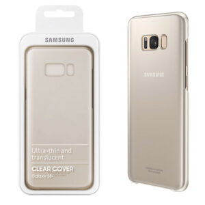 Θήκη κινητού Samsung Silicone for Samsung Galaxy S8 Plus TPU Clear Gold