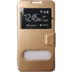 Θήκη κινητού Roar Noble View  for Sony Xperia M5 gold