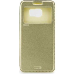 Θήκη κινητού Roar Book Samsung Galaxy S6 Gold