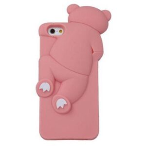 Θήκη κινητού Nortonline 3D Silicon  For Samsung Galaxy S6 Mr Bear Pink