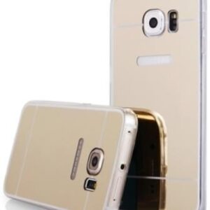Θήκη κινητού OME Silicone Mirror  for Samsung Galaxy S6 TPU Gold