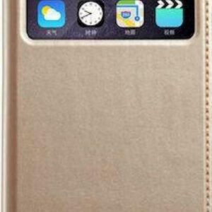 Θήκη κινητού Kld Sun Series for Samsung Galaxy A3 (2015) Book Gold With Clear View