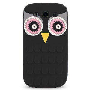 Θήκη κινητού Oem 3D Silicone OWL for Samsung Galaxy A3 (2016) TPU Black
