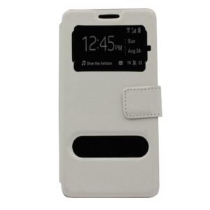Θήκη κινητού Oem S-View for Samsung Galaxy S4 Book White