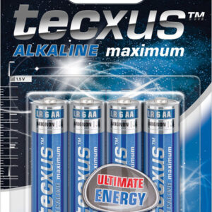 Μπαταρία Αλκαλική Tecxus Maximum AA 1.5V 4τμχ