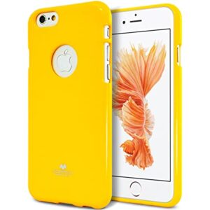 Θήκη κινητού Goospery Jelly  For iPhone 6 Yellow