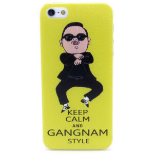 Θήκη κινητού Oem Gangnam Style  For Apple iPhone 5 TPU Yellow
