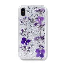Θήκη κινητού Kavaro  Original Preciosa Crystals For iPhone XS Purple