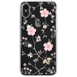 Θήκη κινητού Kavaro  Original Preciosa Crystals For iPhone X Silver