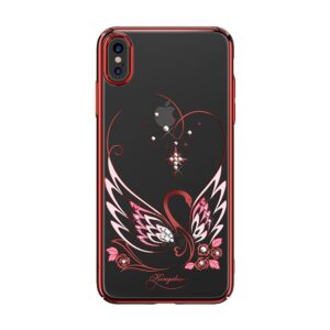 Θήκη κινητού Kingxbar with Original Swarovski Crystals For iPhone XS Max Red
