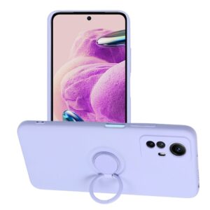 Θήκη κινητού Forcell Silicone Ring for Xiaomi Redmi Note 12S Violet