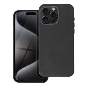 Θήκη κινητού Forcell Woven Mag Cover for iPhone 15 Pro Max Black