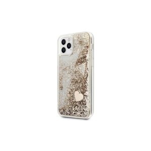Θήκη κινητού Guess for iPhone 11 Pro Hardcase Gold Charms 2 Liquid Glitter