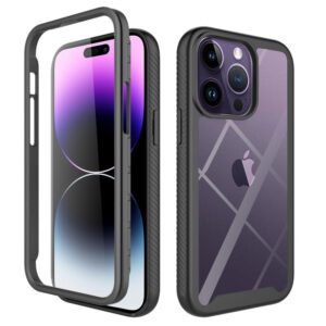 Θήκη κινητού Techsuit Defense360 Pro + Screen Protector for iPhone 14 Pro Max Black