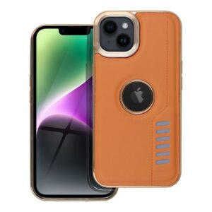 Θήκη κινητού Forcell Milano for iPhone 14 Brown