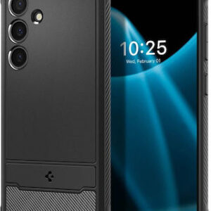 Θήκη κινητού Spigen Rugged Armor for Galaxy S24 Matte Black