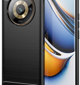 Θήκη κινητού Tech Protect Carbon Realme 11 Pro 5G / 11 Pro + Plus 5G Black