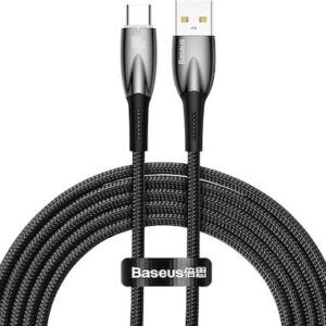 Baseus cable USB A to Type C Power Delivery 100W Glimmer Series 2m Black