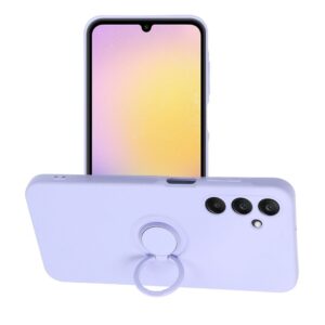 Θήκη κινητού Forcell Silicone Ring for Samsung Galaxy A25 5G Violet