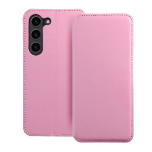 Θήκη κινητού Forcell Dual Pocket Book for Samsung S24 Light Pink