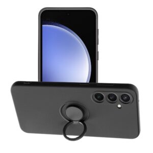 Θήκη κινητού Forcell Silicone Ring for Samsung Galaxy S23 FE Black