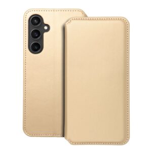 Θήκη κινητού Forcell Dual Pocket Book for Samsung S23 FE Gold
