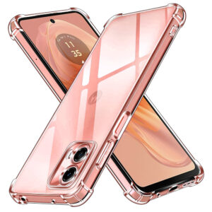 Θήκη κινητού Techsuit Shockproof Clear Silicone for Motorola Moto G04 / Moto G24 Clear