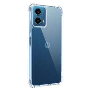Θήκη κινητού Techsuit Shockproof Clear Silicone for Motorola Moto G34 Clear