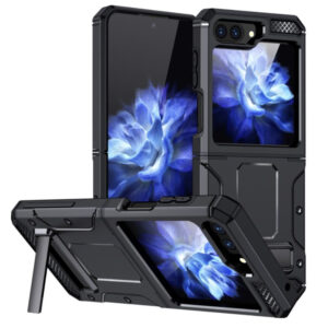 Θήκη κινητού Techsuit Hybrid Armor Kickstand for Samsung Galaxy Z Flip5 Black
