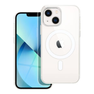 Θήκη Κινητού Forcell Silicone for Apple iPhone 12 TPU Clear with MagSafe