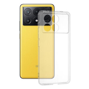 Θήκη κινητού Techsuit Clear Silicone for Xiaomi Poco X6 Pro Transparent