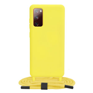 Θήκη κινητού Techsuit Crossbody Lanyard for Samsung Galaxy S20 FE 4G / S20 FE 5G Yellow