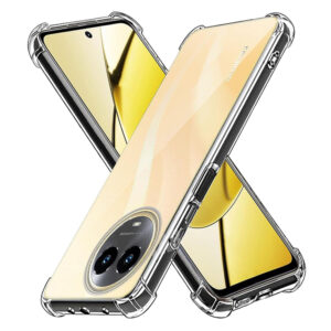 Θήκη κινητού Techsuit Shockproof Clear Silicone for Realme 11 5G Clear