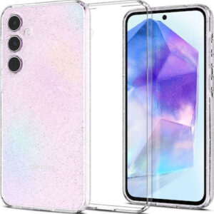 Θήκη κινητού Spigen Liquid Crystal Glitter for Samsung Galaxy A55 5G Crystal Quartz
