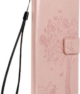 Θήκη κινητού Forcell Mezzo Book  for Samsung Galaxy A35 5G Tree Rose Gold