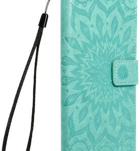 Θήκη κινητού Forcell Mezzo Book for Samsung Galaxy S23 FE Mandala Green