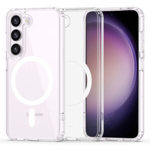 Θήκη κινητού Techsuit MagSafe Pro for Samsung Galaxy S23 Transparent
