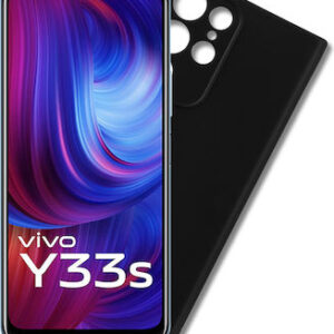 Θήκη κινητού Volte-tel for Vivo Y33s 4G Silicone Tpu Camera Guard Black