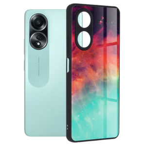 Θήκη κινητού Techsuit Glaze Series for Oppo A58 4G Fiery Ocean