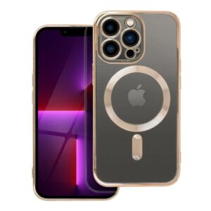 Θήκη κινητού Forcell Electro Compatible with MagSafe for Apple iPhone 13 Pro TPU Gold