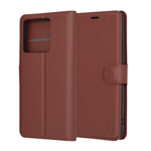 Θήκη Κινητού Techsuit Leather Folio Series for Xiaomi 13T/13T Pro Book Brown
