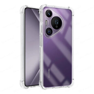 Θήκη κινητού Techsuit Shockproof Clear Silicone for Huawei Pura 70 Clear