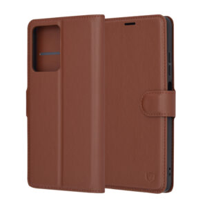 Θήκη κινητού Techsuit Leather Folio for Xiaomi Redmi Note 12 Pro 5G Brown